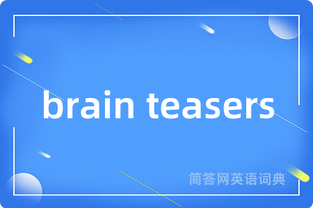 brain teasers