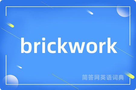 brickwork
