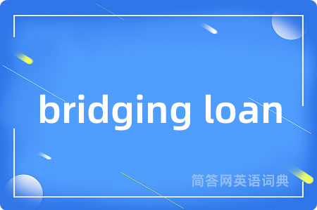 bridging loan