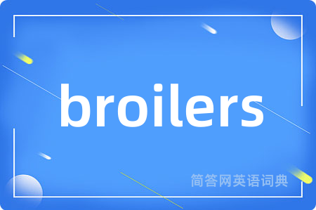 broilers是什么意思,broilers的中文翻译 broilers