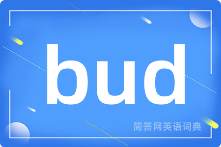bud是什么意思,bud的中文翻译 bud