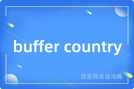 buffer country