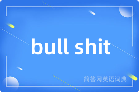 bull shit