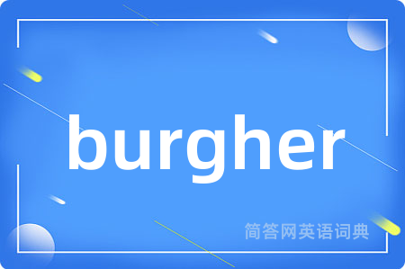 burgher