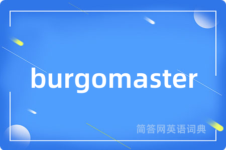 burgomaster