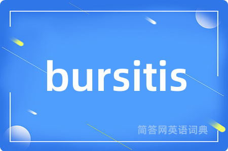 bursitis
