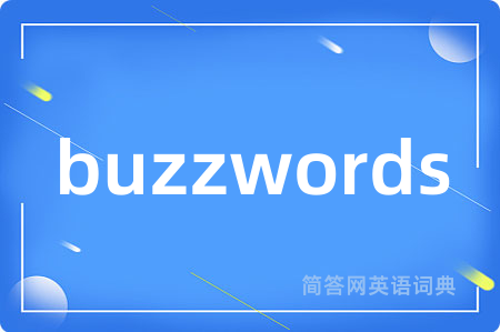 buzzwords