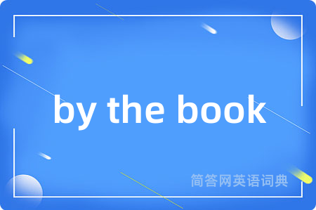 by the book