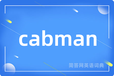 cabman