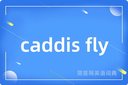 caddis fly是什么意思,caddis fly的中文翻译 caddis fly