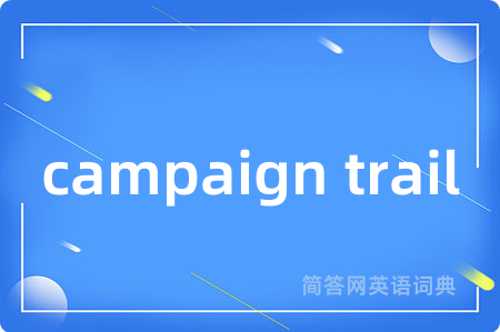 campaign trail
