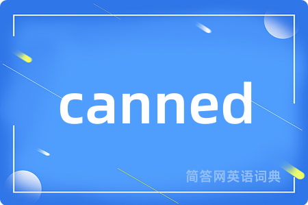 canned