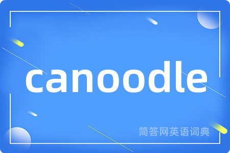 canoodle