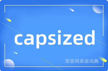 capsized