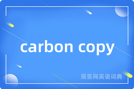 carbon copy