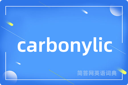 carbonylic
