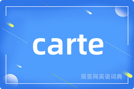carte