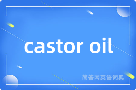 castor oil