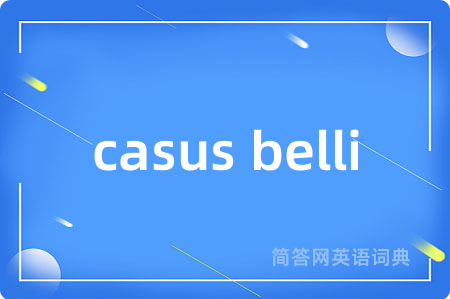 casus belli