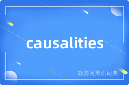 causalities