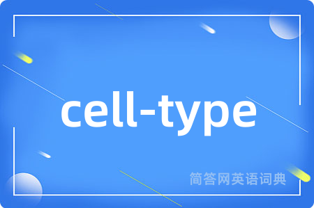 cell-type