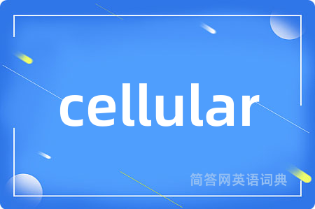 cellular是什么意思,cellular的中文翻译 cellular
