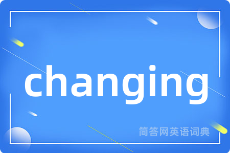 changing