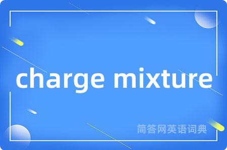 charge mixture