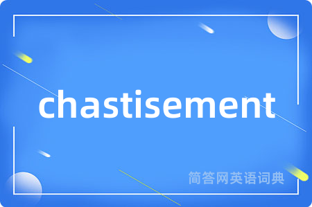chastisement