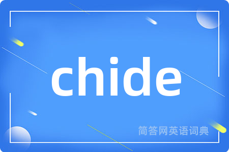 chide