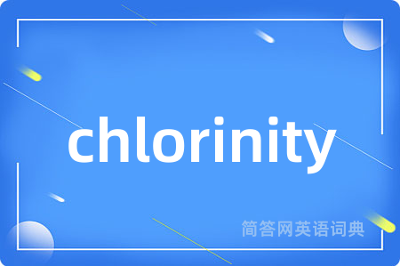 chlorinity