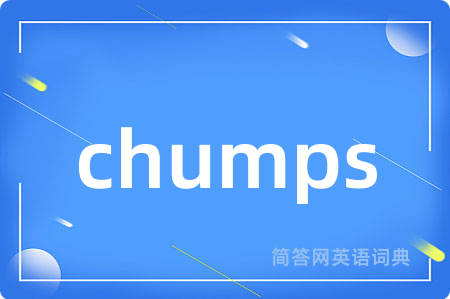 chumps是什么意思,chumps的中文翻译 chumps