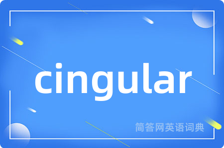 cingular是什么意思,cingular的中文翻译 cingular