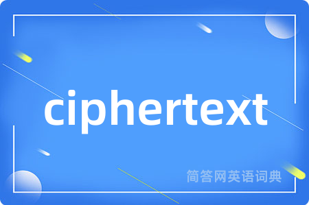 ciphertext