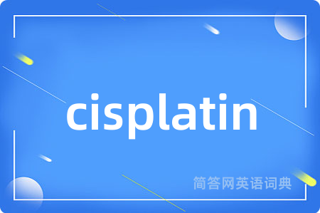 cisplatin