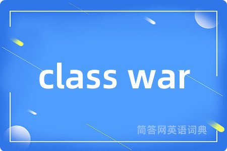 class war