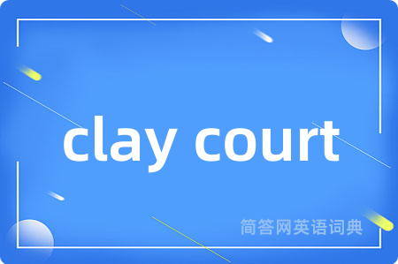 clay court