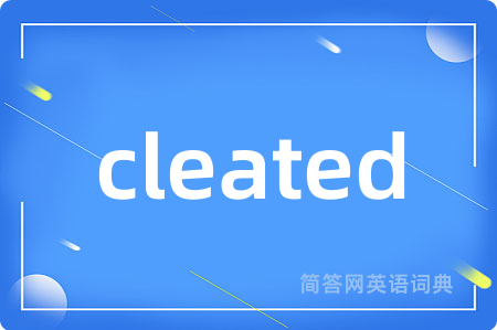 cleated