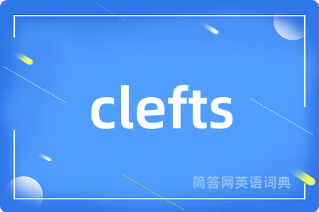 clefts