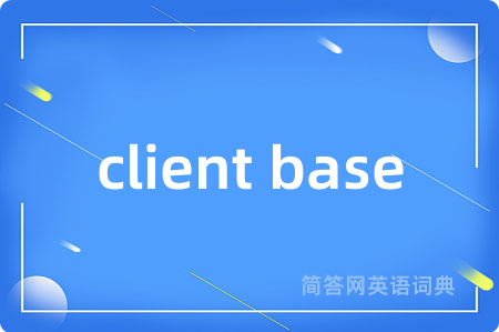 client base