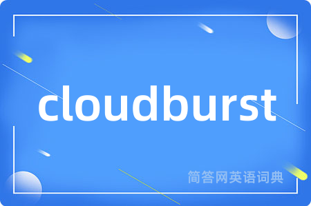 cloudburst
