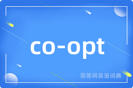co-opt