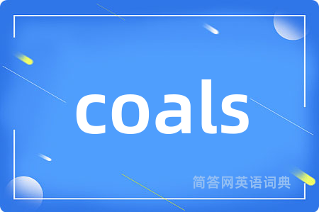 coals