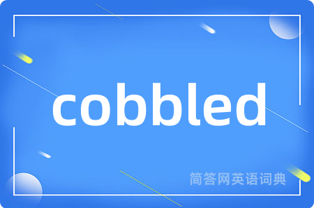cobbled