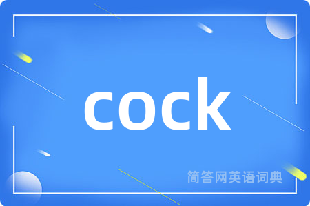 cock是什么意思,cock的中文翻译 cock