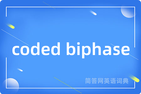 coded biphase