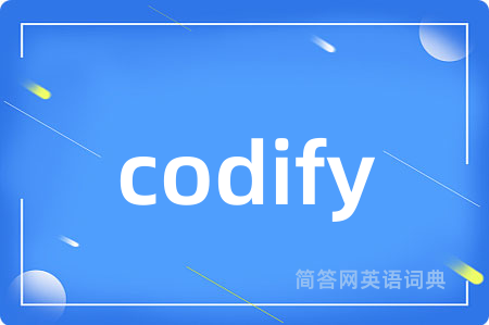 codify