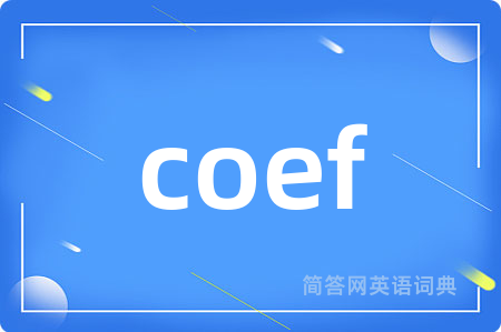 coef