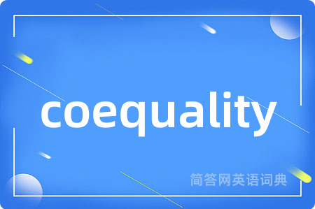 coequality