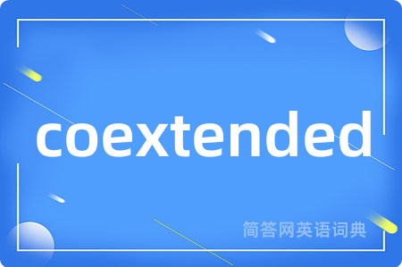 coextended